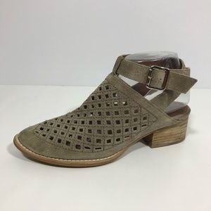 Jeffrey Campbell Western Perforated Booties